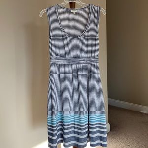 Max Studio Sleeveless Knit Sun Dress Size M